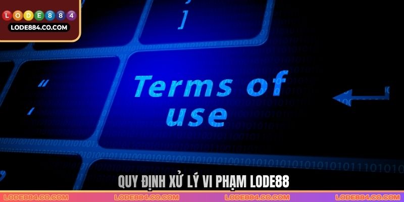 Xử lý vi phạm được quy định rõ ràng trong bộ điều khoản